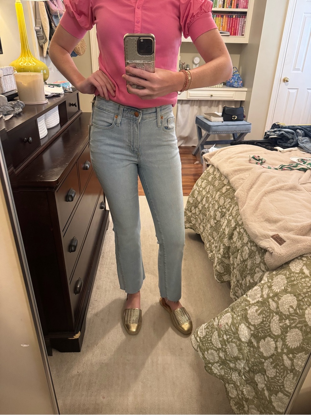Universal Thread Light Blue Boot-Cut Jeans